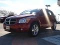 2009 Inferno Red Crystal Pearl Dodge Caliber R/T  photo #7