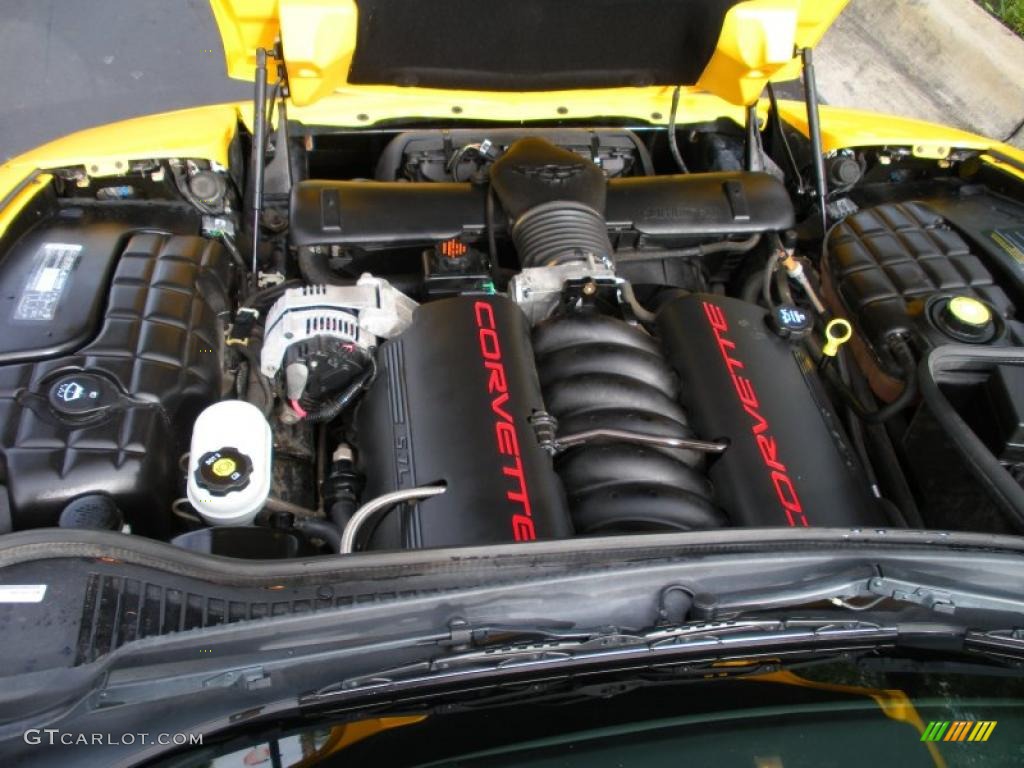 2003 Chevrolet Corvette Coupe 5.7 Liter OHV 16 Valve LS1 V8 Engine Photo #41215495