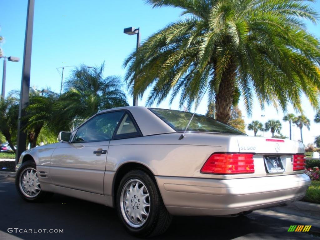 Smoke Silver Metallic 1997 Mercedes-Benz SL 500 Roadster Exterior Photo #41215655