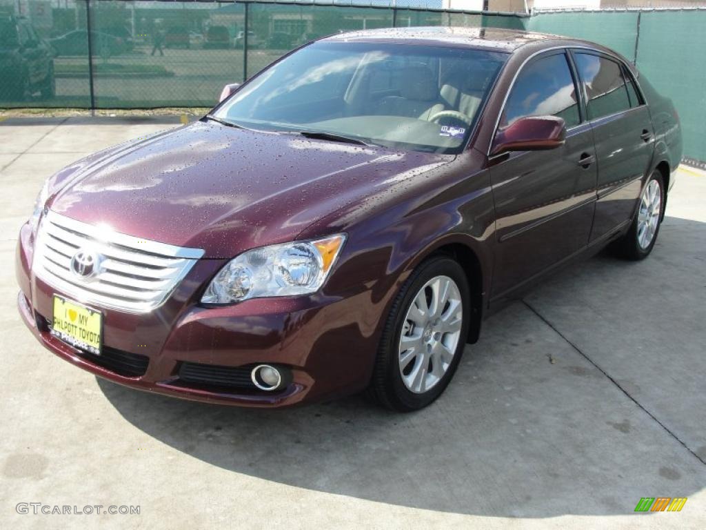 2010 Avalon XLS - Cassis Red Pearl / Ivory photo #7