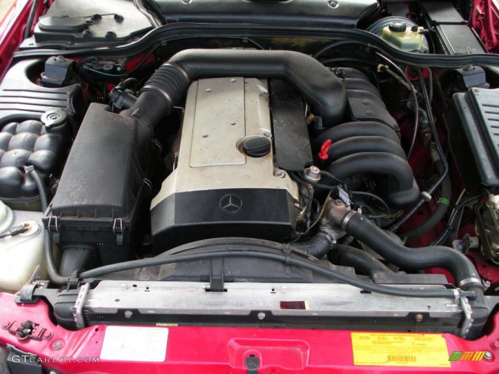 1994 Mercedes-Benz SL 320 Roadster 3.2 Liter DOHC 24-Valve Inline 6 Cylinder Engine Photo #41216455