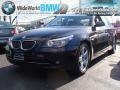 2008 Jet Black BMW 5 Series 535xi Sedan  photo #1