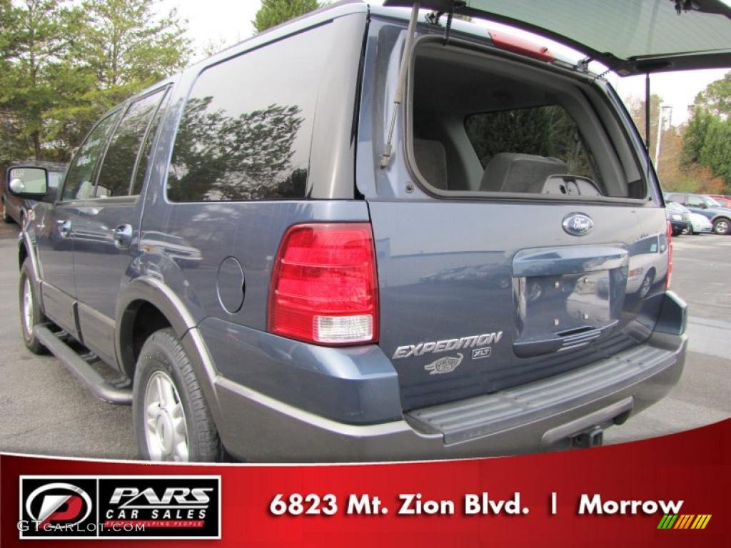 2004 Explorer XLT 4x4 - Medium Wedgewood Blue Metallic / Medium Parchment photo #8