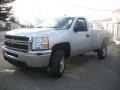 Sheer Silver Metallic - Silverado 2500HD Regular Cab 4x4 Photo No. 1