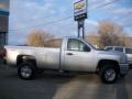 Sheer Silver Metallic - Silverado 2500HD Regular Cab 4x4 Photo No. 4