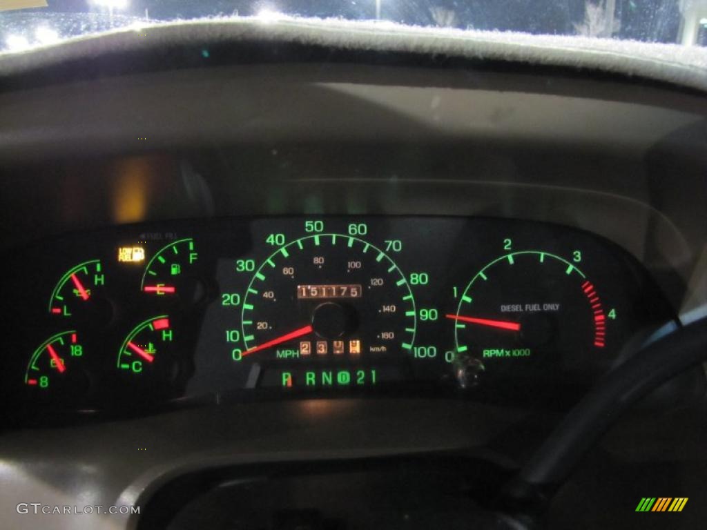 1999 Ford F250 Super Duty XL Extended Cab 4x4 Gauges Photos
