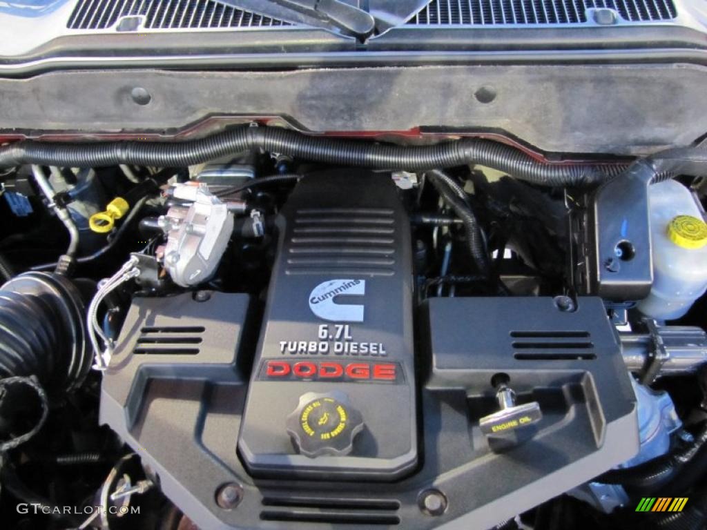 2008 Dodge Ram 3500 Laramie Mega Cab 4x4 Dually 6.7 Liter Cummins OHV 24-Valve BLUETEC Turbo-Diesel Inline 6-Cylinder Engine Photo #41219971