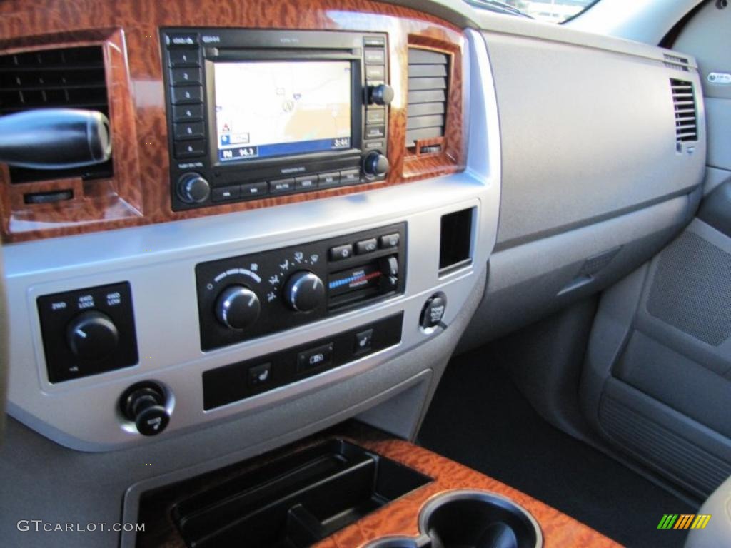 2007 Ram 3500 Laramie Mega Cab 4x4 Dually - Inferno Red Crystal Pearl / Khaki photo #7