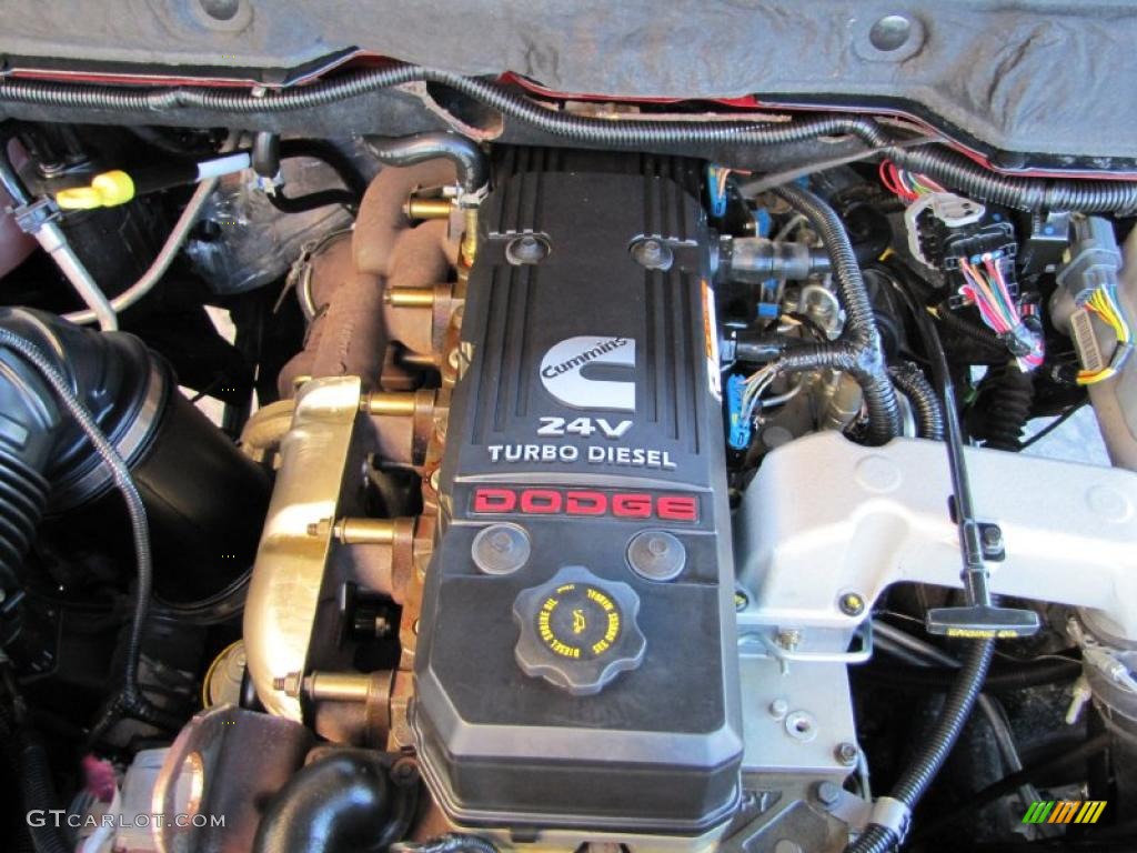 2007 Dodge Ram 3500 Laramie Mega Cab 4x4 Dually 5.9 Liter OHV 24-Valve Turbo Diesel Inline 6 Cylinder Engine Photo #41220515