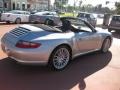 2008 Arctic Silver Metallic Porsche 911 Carrera 4S Cabriolet  photo #7