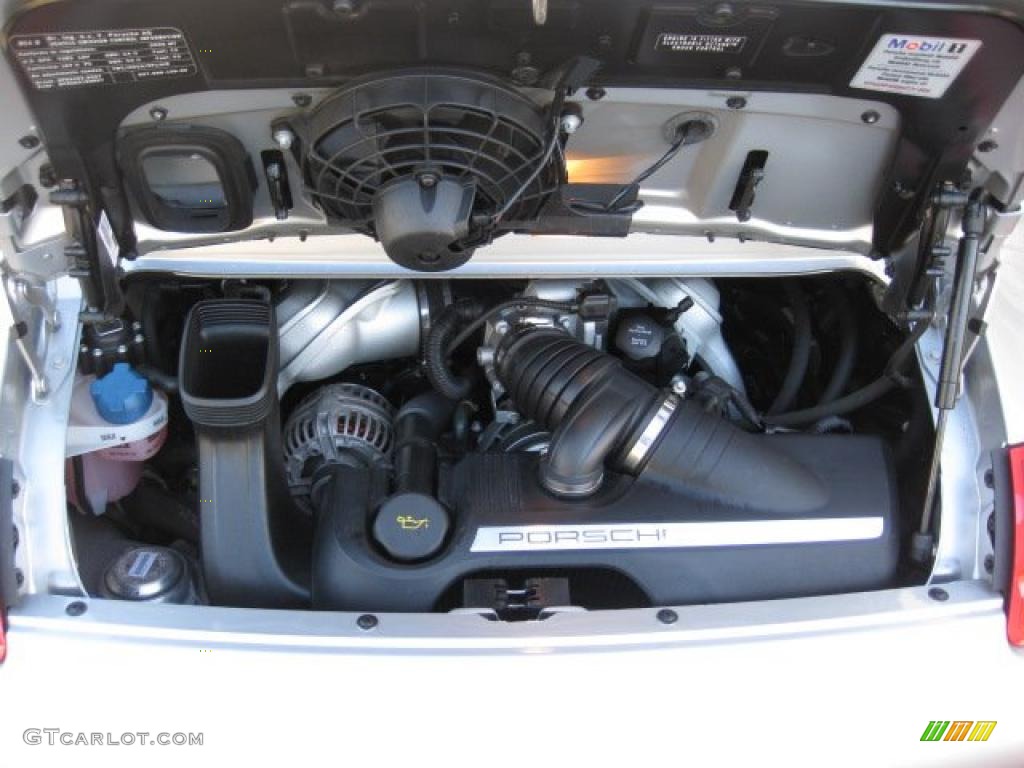 2008 Porsche 911 Carrera 4S Cabriolet 3.8 Liter DOHC 24V VarioCam Flat 6 Cylinder Engine Photo #41221667