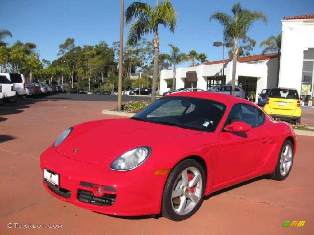 2007 Cayman S - Guards Red / Black photo #1