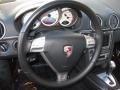 Black 2007 Porsche Cayman S Steering Wheel
