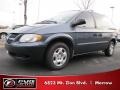 2002 Steel Blue Pearl Dodge Caravan SE #41177918