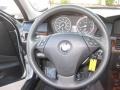 Black Dakota Leather 2008 BMW 5 Series 535xi Sports Wagon Steering Wheel