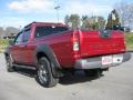 2002 Molten Lava Red Pearl Nissan Frontier XE Crew Cab  photo #7