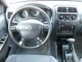 Gray 2002 Nissan Frontier XE Crew Cab Dashboard