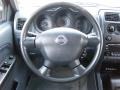 Gray 2002 Nissan Frontier XE Crew Cab Steering Wheel