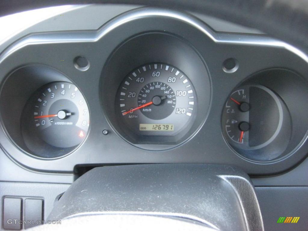 2002 Nissan Frontier XE Crew Cab Gauges Photos