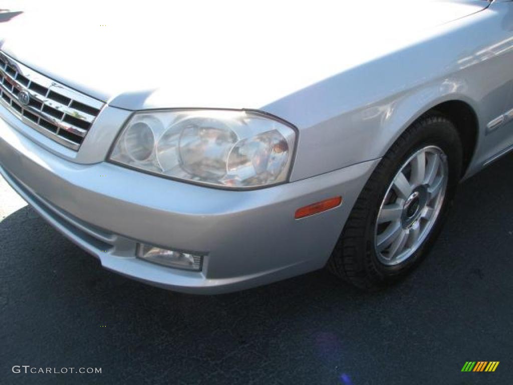 2001 Optima SE V6 - Crystal Silver / Gray photo #4