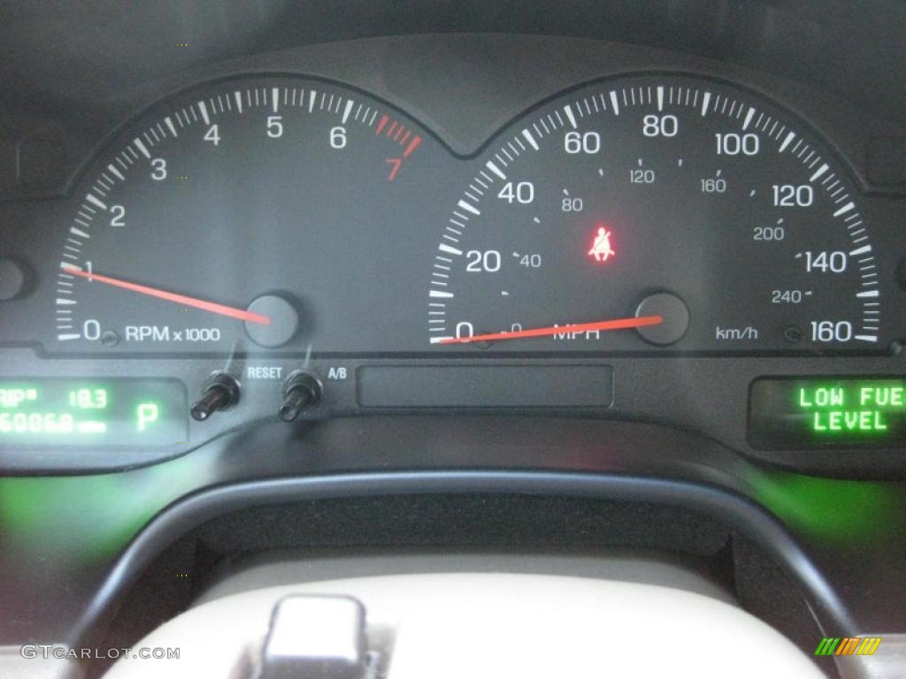 2000 Lincoln LS V8 Gauges Photos