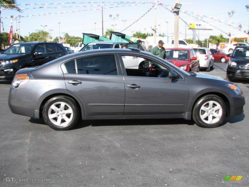 2009 Altima 2.5 SL - Dark Slate Metallic / Charcoal photo #13