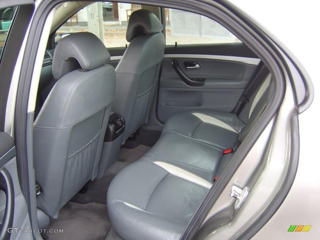 Slate Gray Interior 2006 Saab 9-3 Aero Sport Sedan Photo #41224572