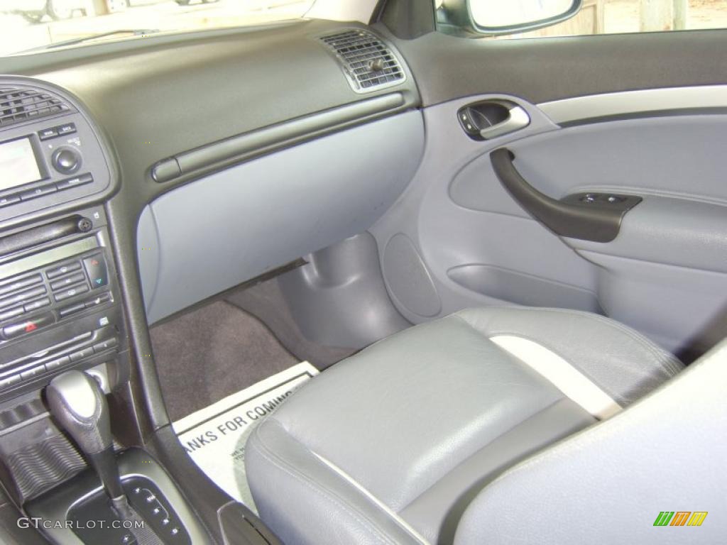 Slate Gray Interior 2006 Saab 9-3 Aero Sport Sedan Photo #41224659