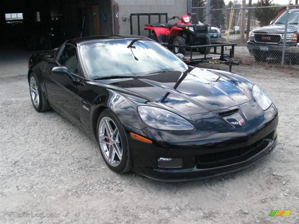 Black 2007 Chevrolet Corvette Z06 Exterior Photo #41224839