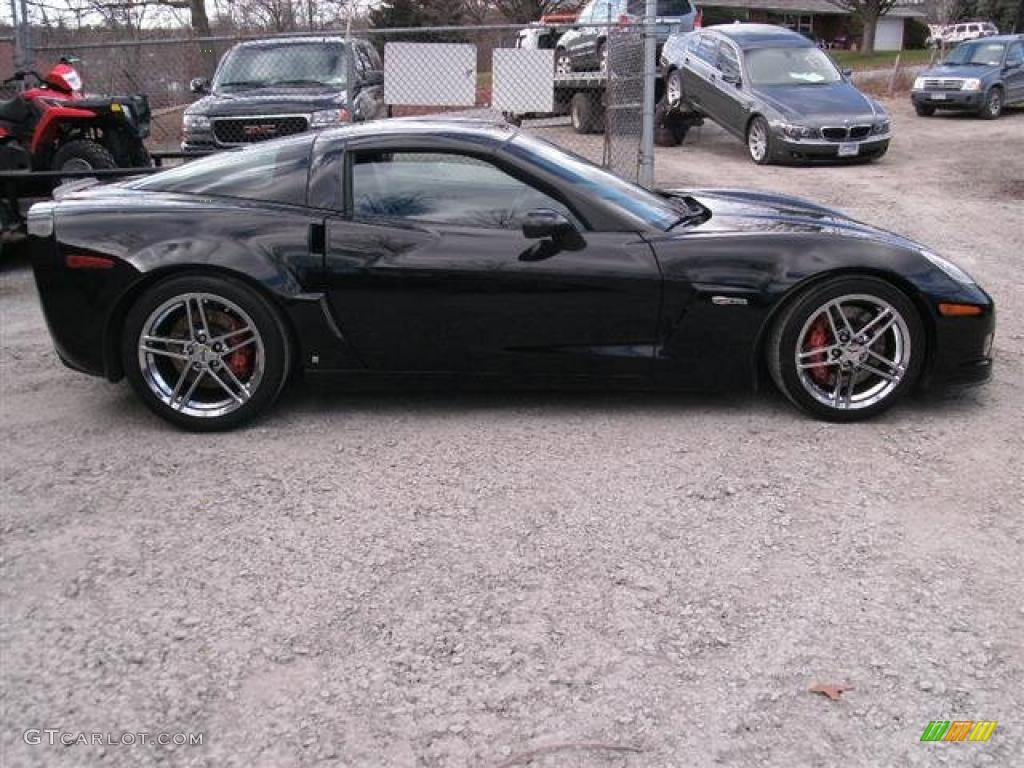 Black 2007 Chevrolet Corvette Z06 Exterior Photo #41224871