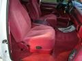 Ruby Red 1996 Ford F150 XLT Extended Cab Interior Color