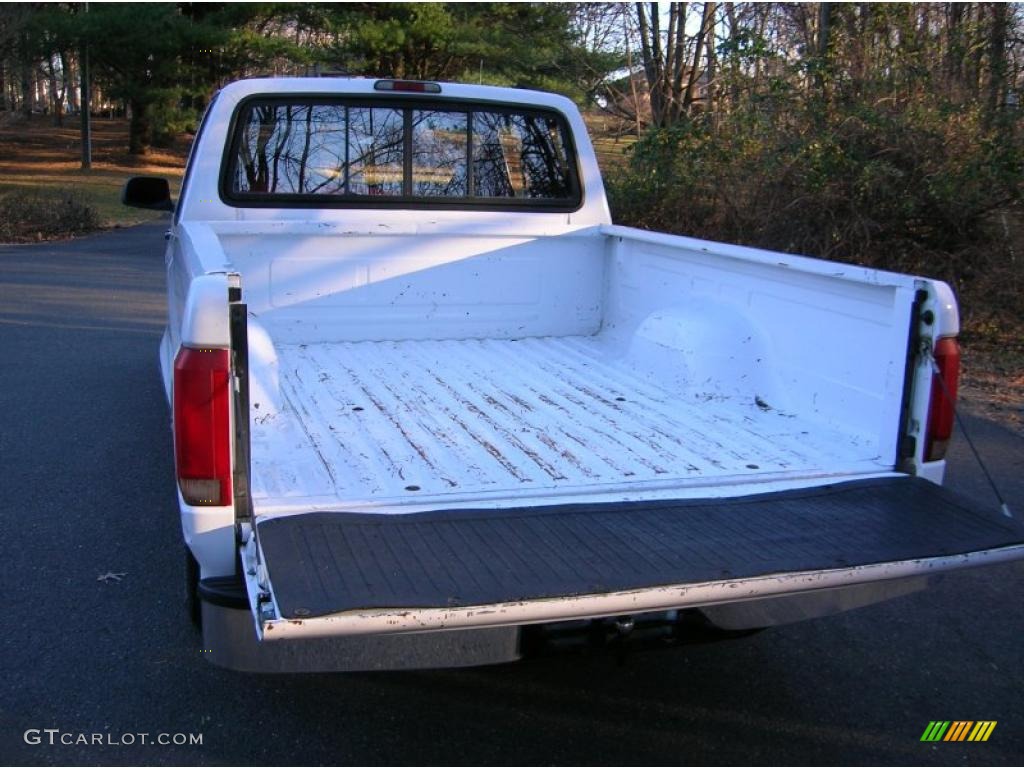 1996 F150 XLT Extended Cab - Oxford White / Ruby Red photo #15