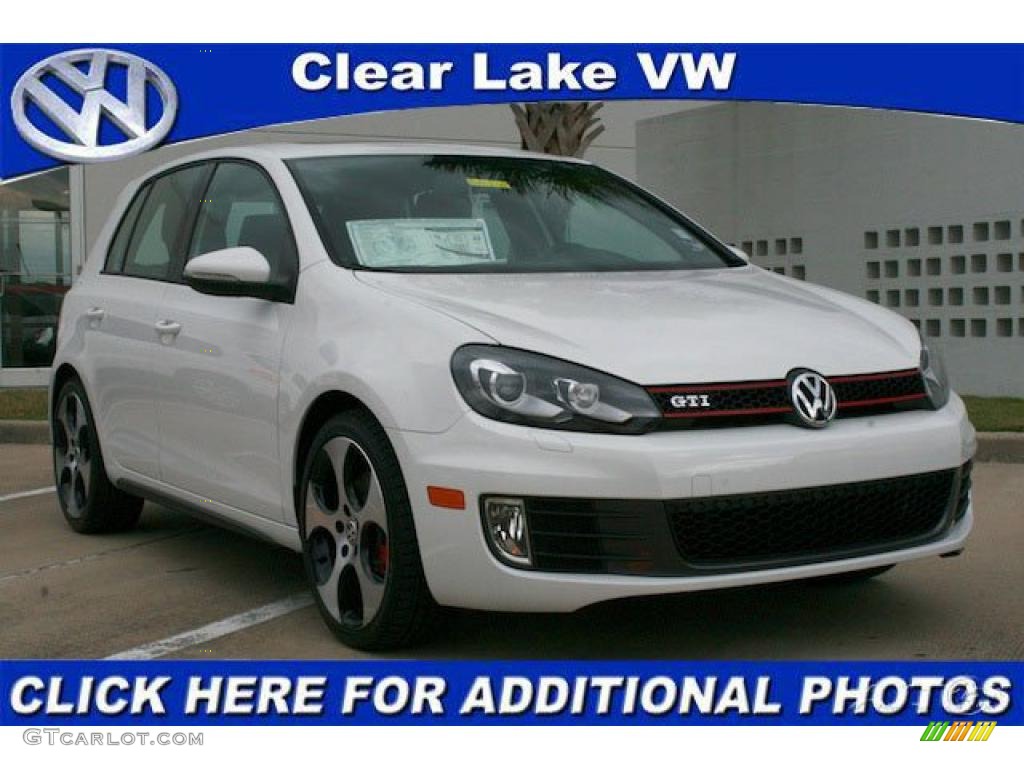 2011 GTI 4 Door Autobahn Edition - Candy White / Titan Black photo #1