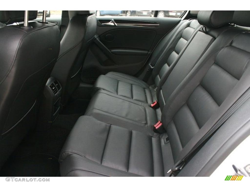Titan Black Interior 2011 Volkswagen GTI 4 Door Autobahn Edition Photo #41225671