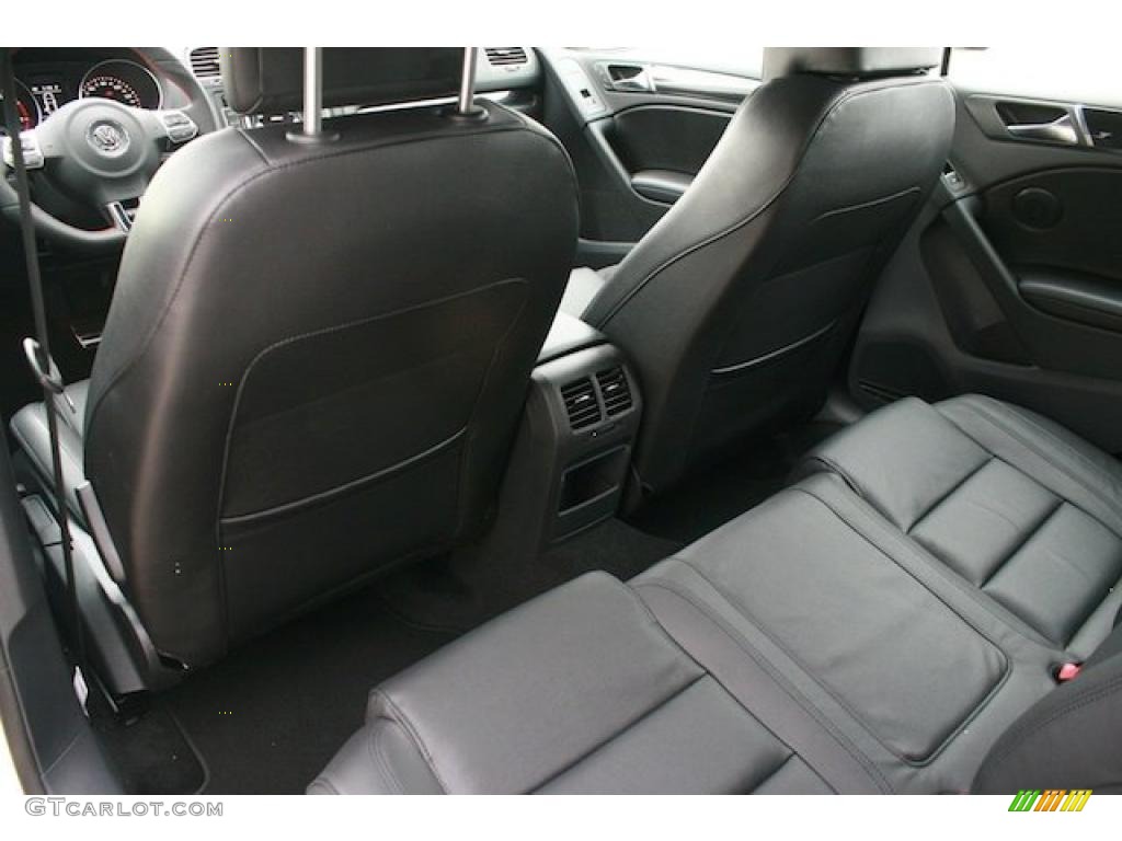 Titan Black Interior 2011 Volkswagen GTI 4 Door Autobahn Edition Photo #41225779