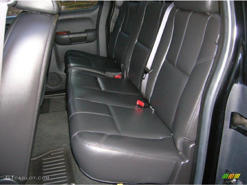 2007 Silverado 1500 LT Z71 Extended Cab 4x4 - Black / Ebony Black photo #16
