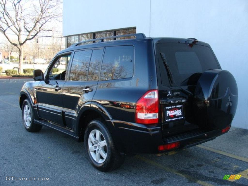 2006 Montero Limited 4x4 - Midnight Black / Charcoal photo #4