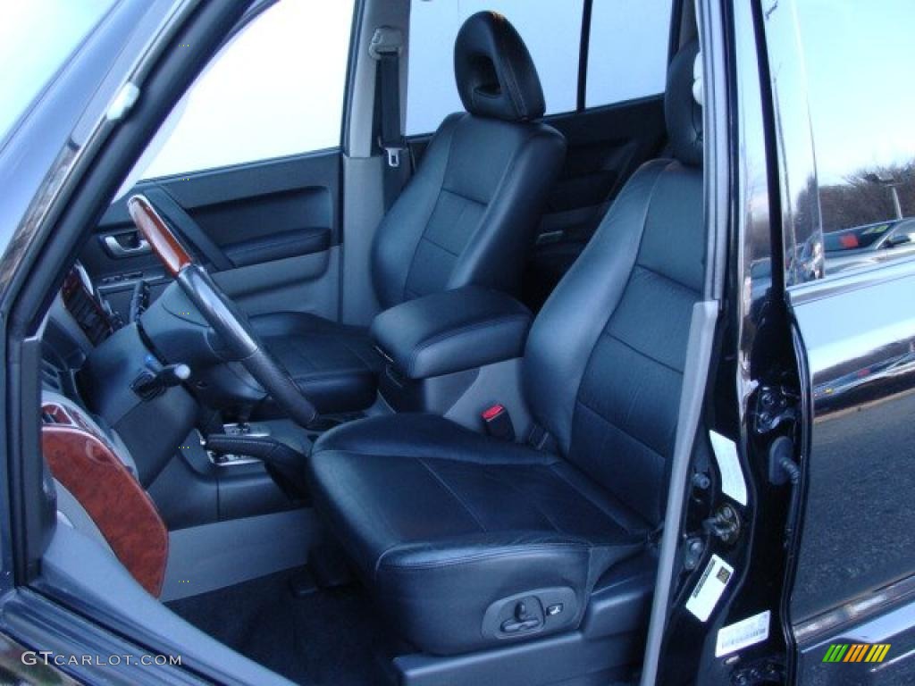 2006 Montero Limited 4x4 - Midnight Black / Charcoal photo #10