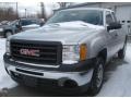 2011 Pure Silver Metallic GMC Sierra 1500 Extended Cab  photo #1