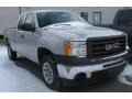 2011 Pure Silver Metallic GMC Sierra 1500 Extended Cab  photo #2