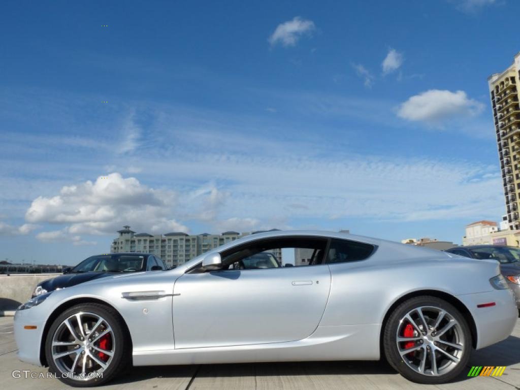 DBS Lightning Silver 2011 Aston Martin DB9 Coupe Exterior Photo #41227827