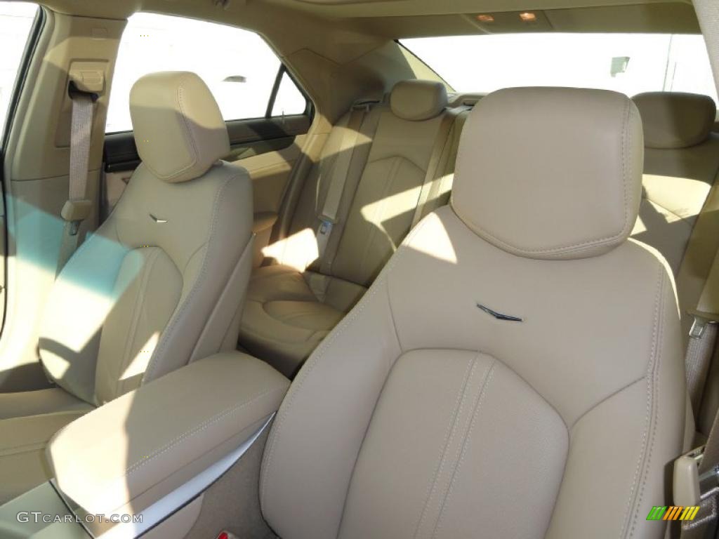 Cashmere/Cocoa Interior 2011 Cadillac CTS 4 3.6 AWD Sedan Photo #41228951
