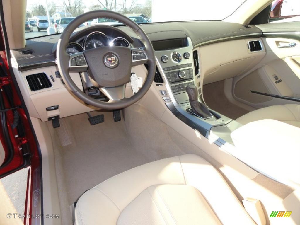 Cashmere/Cocoa Interior 2011 Cadillac CTS 4 3.6 AWD Sedan Photo #41229003