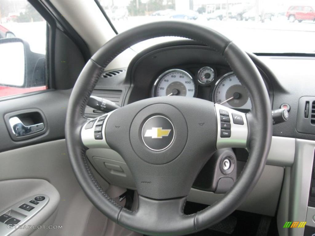 2010 Chevrolet Cobalt LT Coupe Gray Steering Wheel Photo #41229195