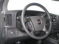 2010 GMC Savana Van Medium Pewter Interior Steering Wheel Photo