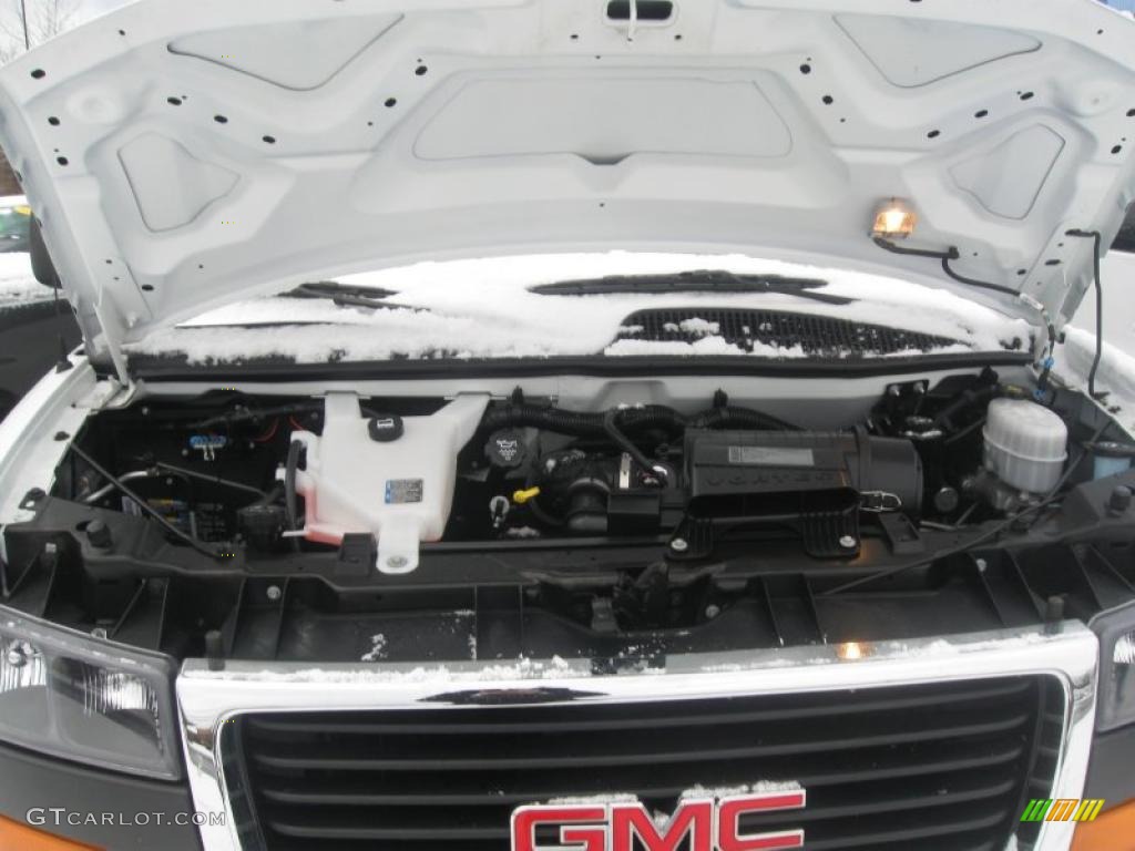 2010 GMC Savana Van LS 3500 Extended Passenger 6.0 Liter Flex-Fuel OHV 16-Valve VVT Vortec V8 Engine Photo #41229683