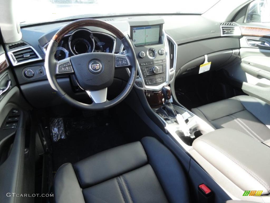 Ebony/Titanium Interior 2011 Cadillac SRX 4 V6 AWD Photo #41230295