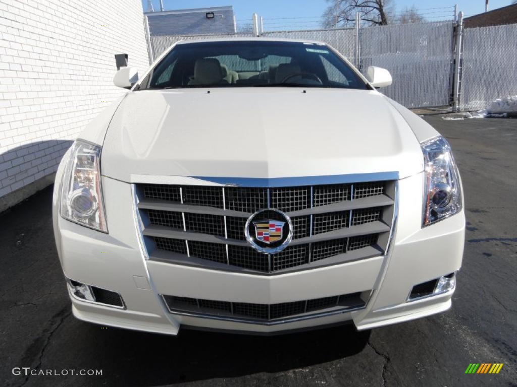 White Diamond Tricoat 2011 Cadillac CTS 4 AWD Coupe Exterior Photo #41230947