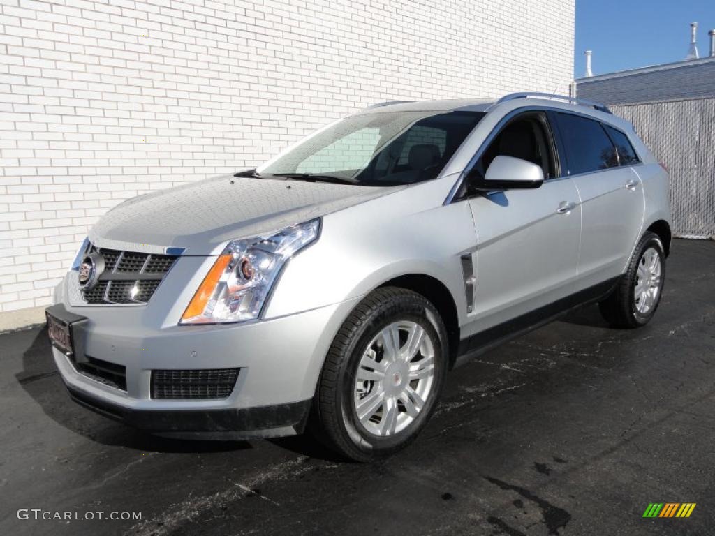 Radiant Silver 2010 Cadillac SRX 4 V6 AWD Exterior Photo #41231443