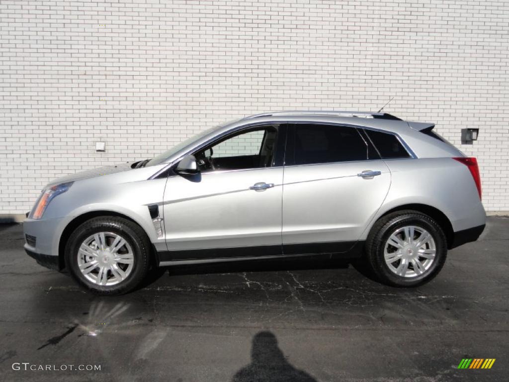 Radiant Silver 2010 Cadillac SRX 4 V6 AWD Exterior Photo #41231467